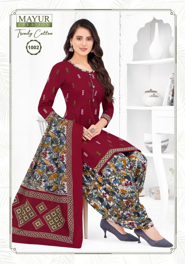 Mayur Trendy Cotton Vol-1 – Dress Material